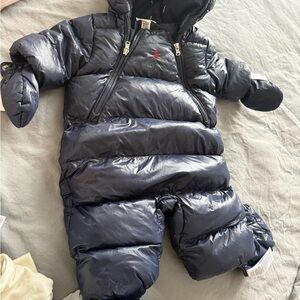 Ralph Lauren Black Infant Snowsuit